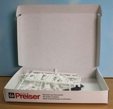 Preiser 63003,  Spur 1 / Maßstab 1:32, 9 Bahn- und Gleisbauarbeiter, unbemalt