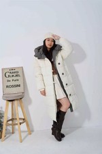 Daunenjacke Reversibel Grau