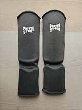Schienbein Spannschutz, Paffen Sport, schw.,Größe L. Muay Thai,Karate, MMA