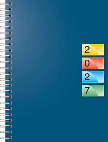 Buchkalender kalender 2027 - a5,