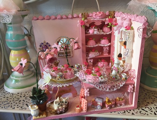 Puppenstube elfen bäckerei - elfen,