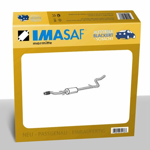 Imasaf auspuff msd mitteltop - imasaf,