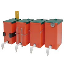 Kaninchen Trinkflasche/Nagertränke "Megaflasche" 1000 ml orange-Kleintierflasche