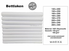 Bettlaken Haustuch Betttuch