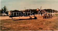 D057 Foto Wehrmacht Farbe colour Repro WL Flugzeug Me109 Ju87 NJG Auspuff TOP