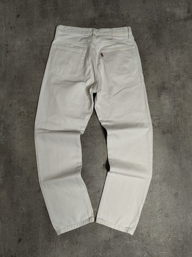 Levi 501 jeans cremeweiß - 501,