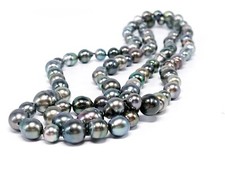 Perlfekt Endloskette | Tahitizuchtperlen | Man Sang Collection | Ø 8-13mm 120cm