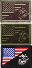 Marines flag patch american - flag,