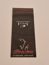 Streichholzheftchen, Disneys, Die Schöne Und das Biest, Musical, Stuttgart 