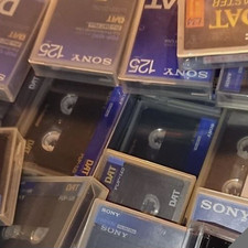 28x SONY PDP-125C DAT Tapes 125 Min guter Zustand !  Tape Band Bänder  #C