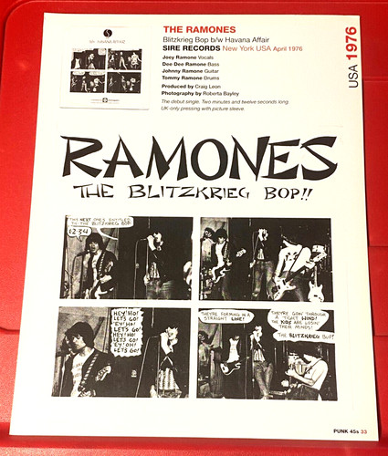 The ramones blitzkrieg bop - ramones,