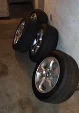 Reifen und Felgen gebraucht: BMW X3 e83,  235/55 R17 99V auf VB