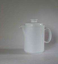 alte Melitta Porzellan Kanne - 0.6L Teekanne Kaffeekanne weiß