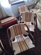 3 Sika Sessel - Rattan mit Stoffbespannung