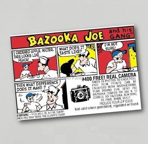 Kühlschrankmagnet bazooka joe - kühlschrankmagnet,