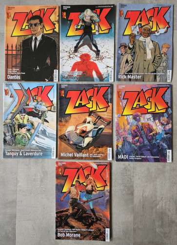 Zack comic sammlung - 7x,