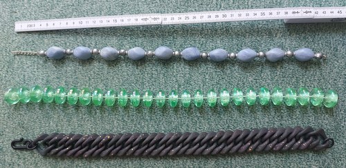 Modeschmuck 80er 3 - -,