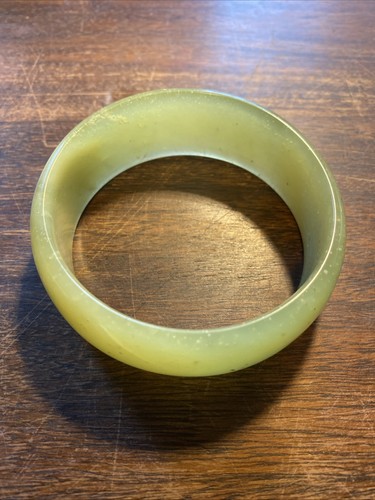 Vintage natural green jade - green,