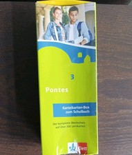 Pontes 3. Vokabel-Lernbox zum Schulbuch von Nicht Verfügbar (2017, Other...
