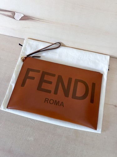 Fendi tasche pochette flach - fendi,