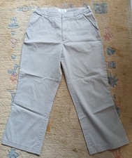 Esprit Hose Damen Gr.38   Beige Baumwolle  Leslie Anne