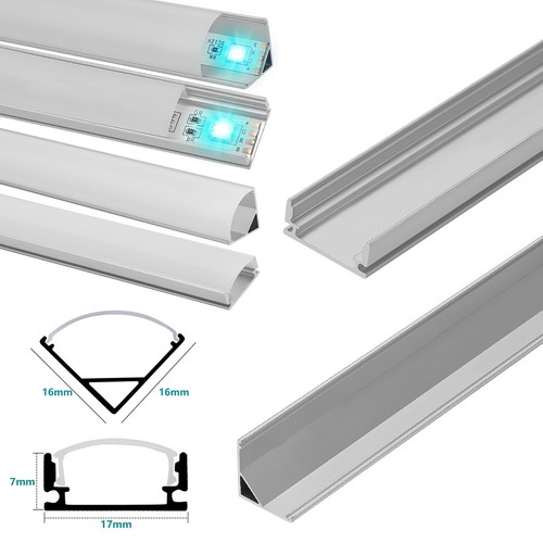 10x1m led aluminium profil - 10x1m,