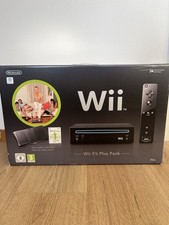 Nintendo Wii - Wii Fit Plus - Schwarzes Balance Board Bundle OVP mit Anleitung