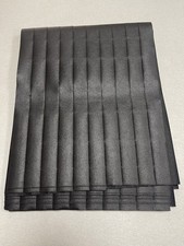 200 Stück Hutbänder schwarz für Hüte ideal zum Basteln Bedrucken Besticken P43