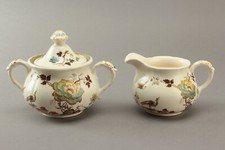 Masons Formosa Milchkännchen Creamer Zuckerdose.England Vögel Ironstone