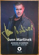Sven Martinek Orig Autogramm signiert Schauspieler MORDEN IM NORDEN - AK