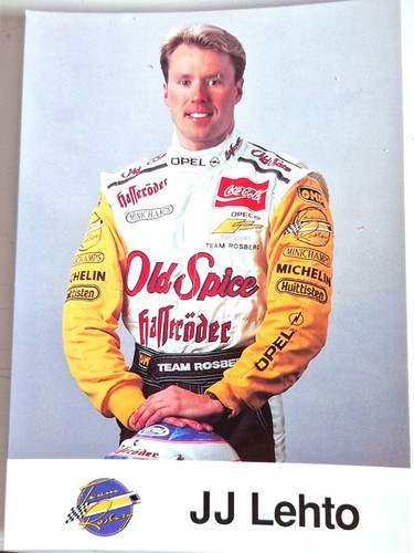 Autogrammkarte team rosberg - autogrammkarte,