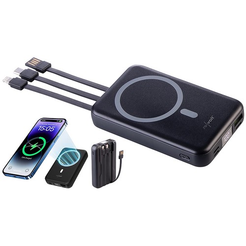 Revolt magnetische powerbank - revolt,