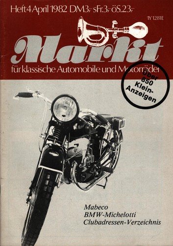 Zeitschrift oldtimer markt 4 - markt, #4
