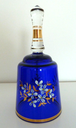 Kristallglas handbemalt - kristallglas,