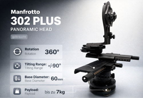 Manfrotto 302 plus - 📷,