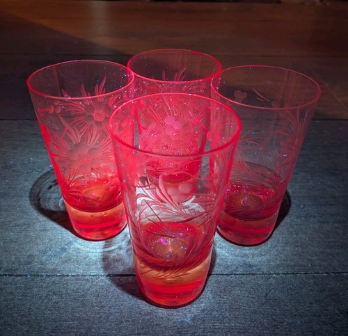 Vintage selen rosa - selen, glas