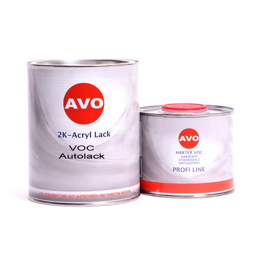 Autolack und härter im - 2k,