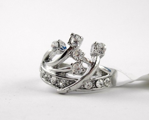 Glitzernder ring silber farben - ring,
