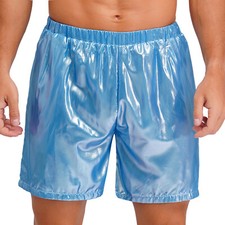 DE Freebily Mens Shiny Elastic