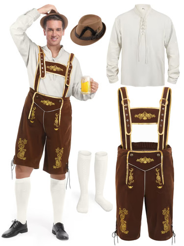Trachtenlederhose aus