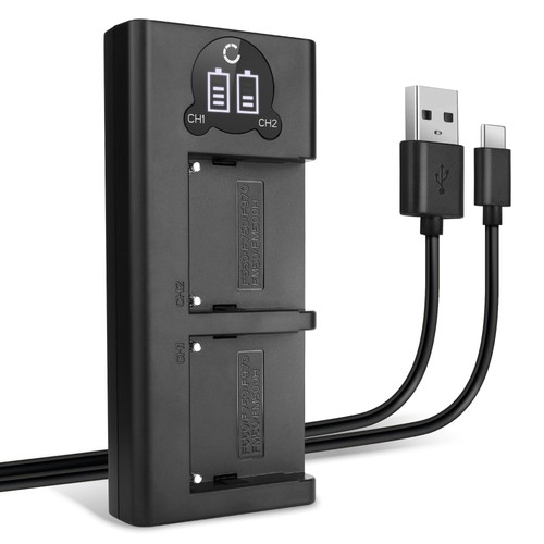 Usb dual ladegerät für - dual, sony
