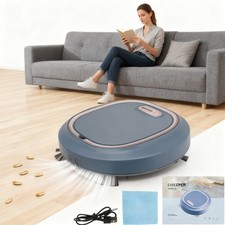 USB Saugroboter mit Wischfunktion Staubsauger Roboter Kehrmaschine Nassreinigung