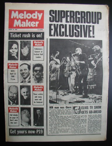 Melody maker march 1969 - melody,