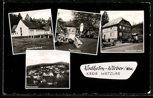 Rodheim bieber wetzlar - ak, rodheim-bieber