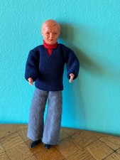 Mann  Caco Biegepuppe Pulli Puppenhaus Puppenstube 1:12 dollhouse flexible doll