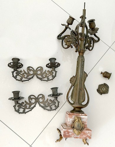 Ori jugendstil kerzenständer - ori.,
