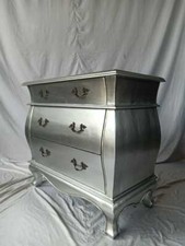 Königlich antike Kommode Anrichte Barock Louise Seize Rokokostil Sideboard 92cm