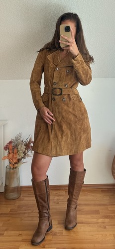 Vintage 70s suede penny - suede, lane