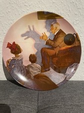 Norman Rockwell Sammelteller The Shadow Artist 1987 Knowles