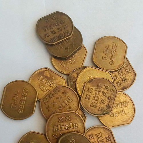 Miele wertmarken münzzähler - miele,